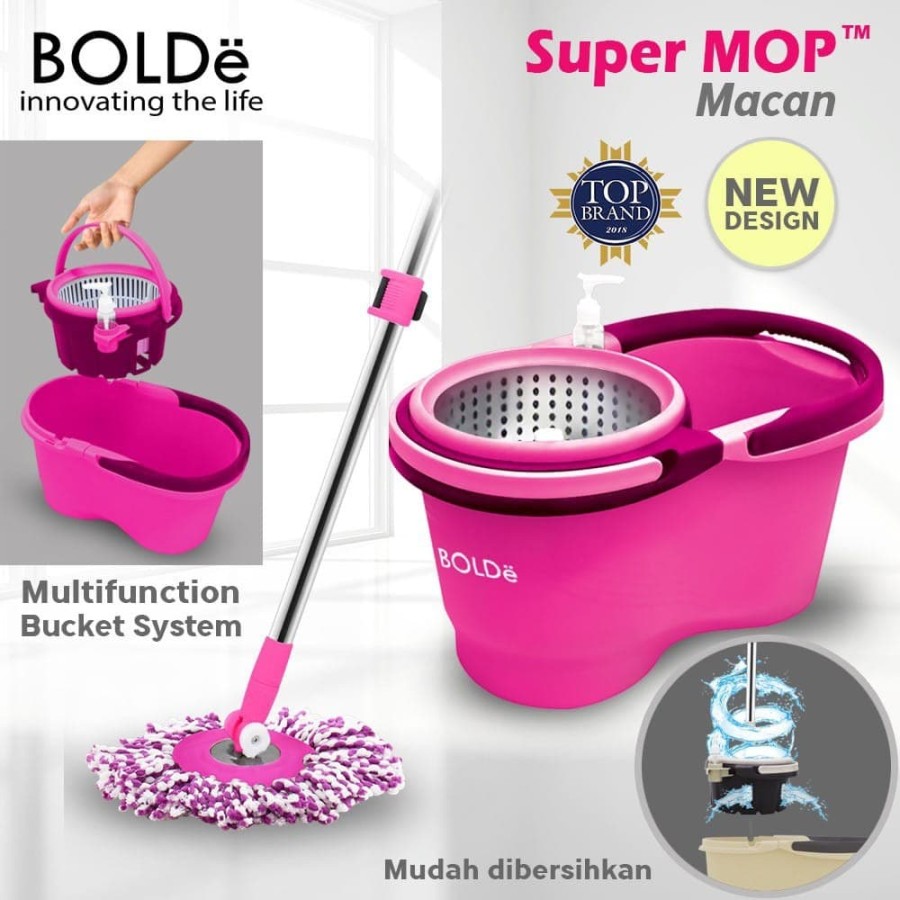 Bolde Super MOP MACAN - Pink